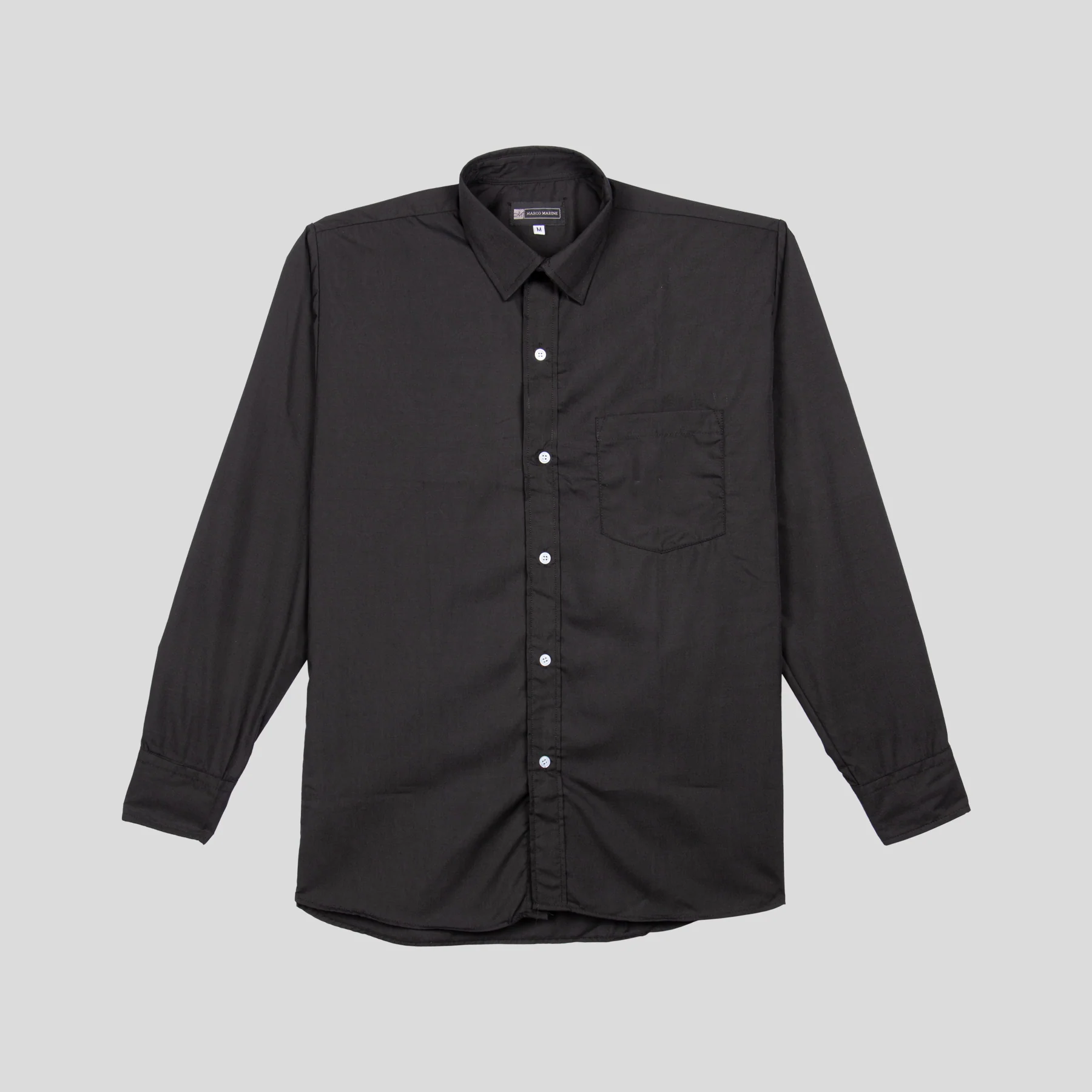 CAMISA ML LISA NEGRO M RA