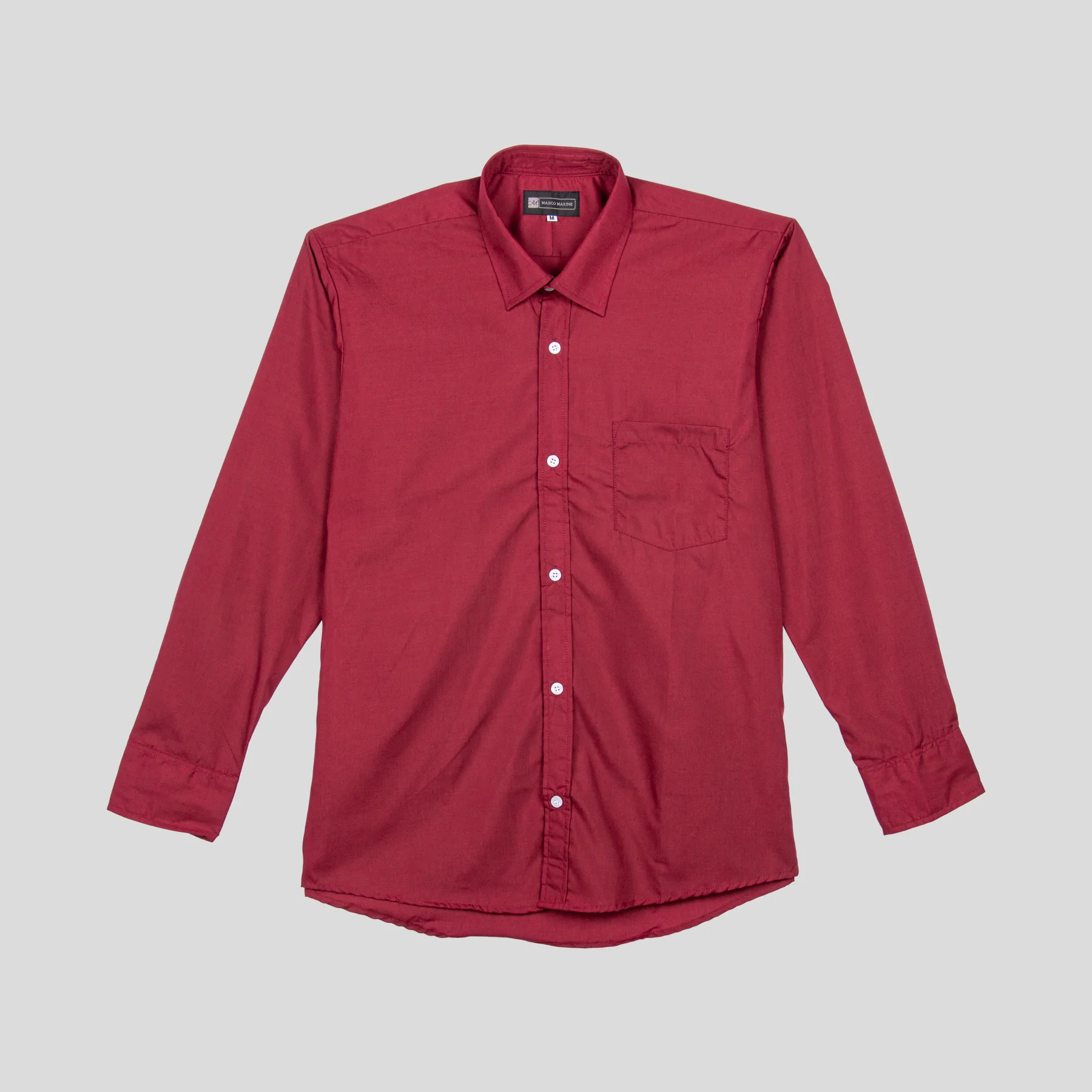 CAMISA VESTIR ML LISA VINO RA