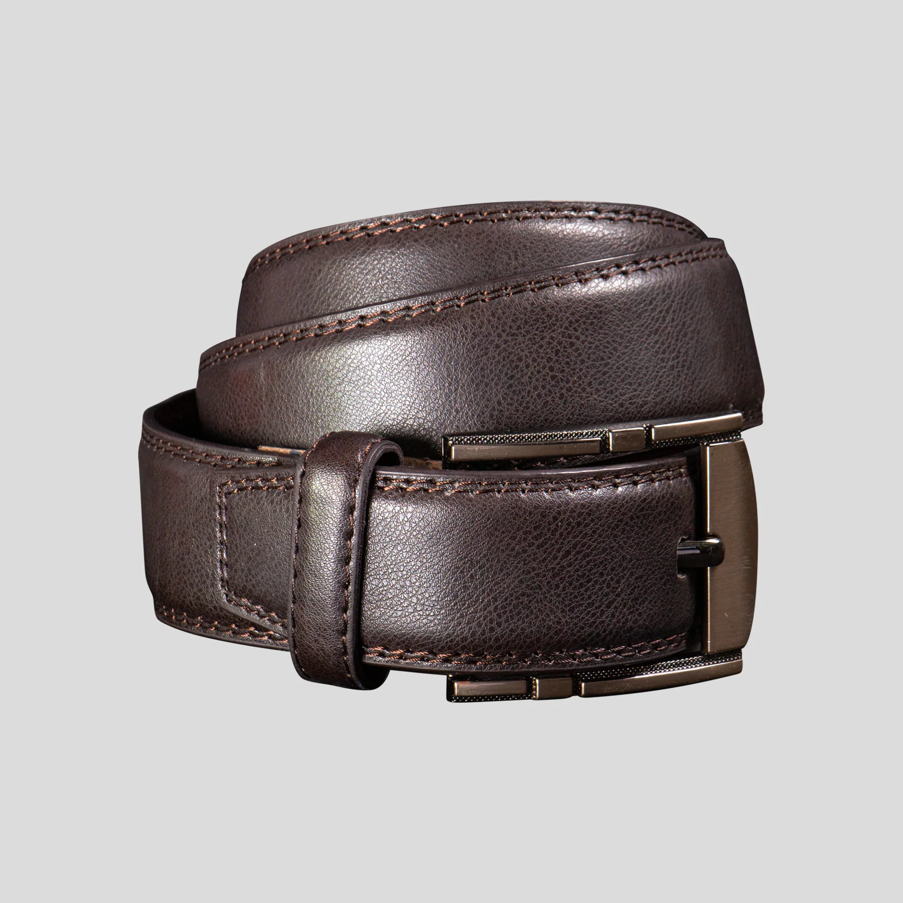 CINTURON LISO 40MM CAFE M RA